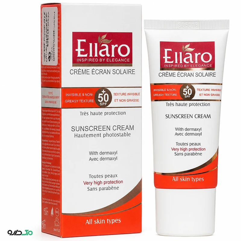 کرم ضد آفتاب انواع پوست الارو SPF50